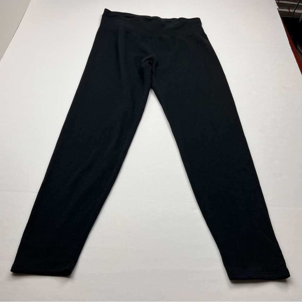 Eileen Fisher Womens Size Small Black High Waist Tapered Leg Pant Pull On Tencel